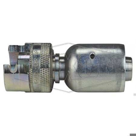 Dixon Dual-Lock P Series Thor Interchange Quick Disconnect Coupler with Ferrule, 1/2 in Nominal, 300 psi 4PS6-WF